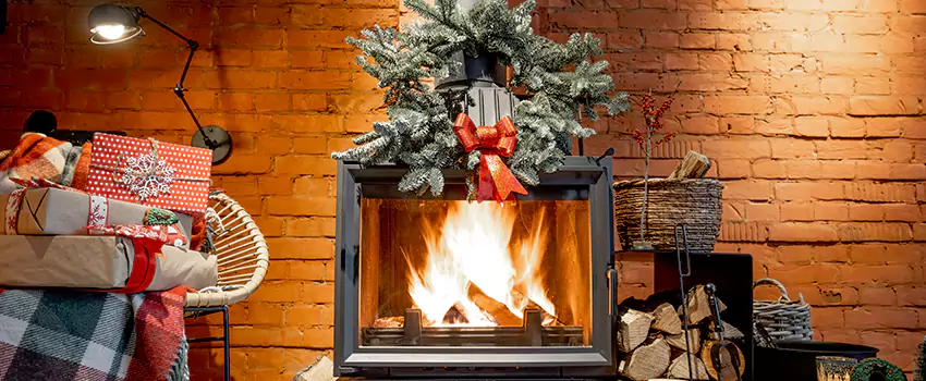 Travis Industries Linear Gas Fireplace Installation in East Lake-Orient Park, Florida