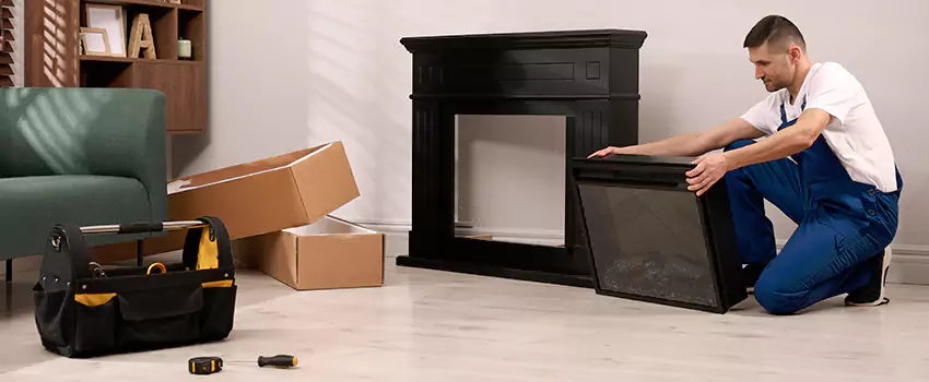 Old Rusted Metal Fireplace Repair And Replacement in East Lake-Orient Park, FL
